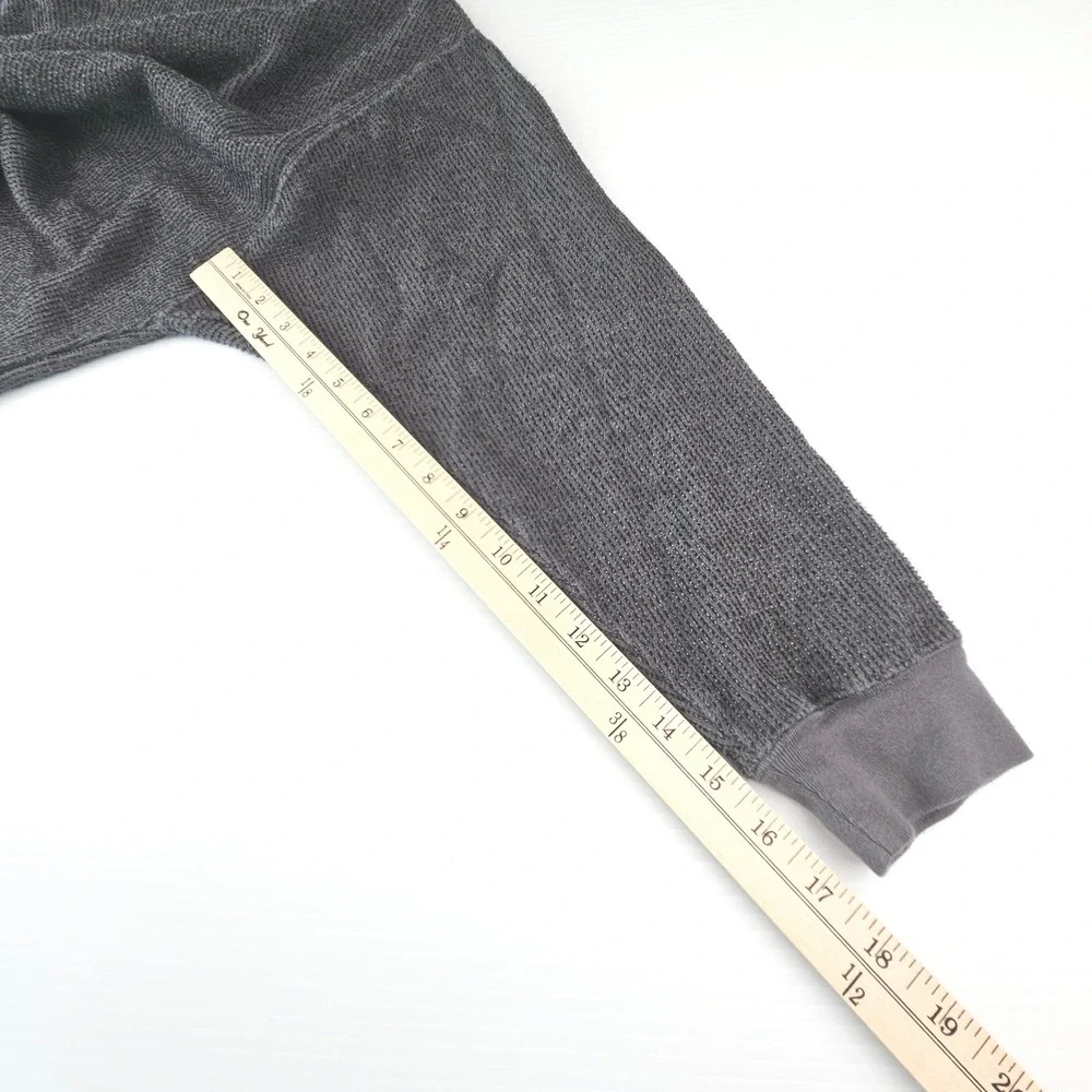 Nike Yoga Kentucky Wildcats Sweatshirt Gray Textured Raw Hem Crop M UK Logo
